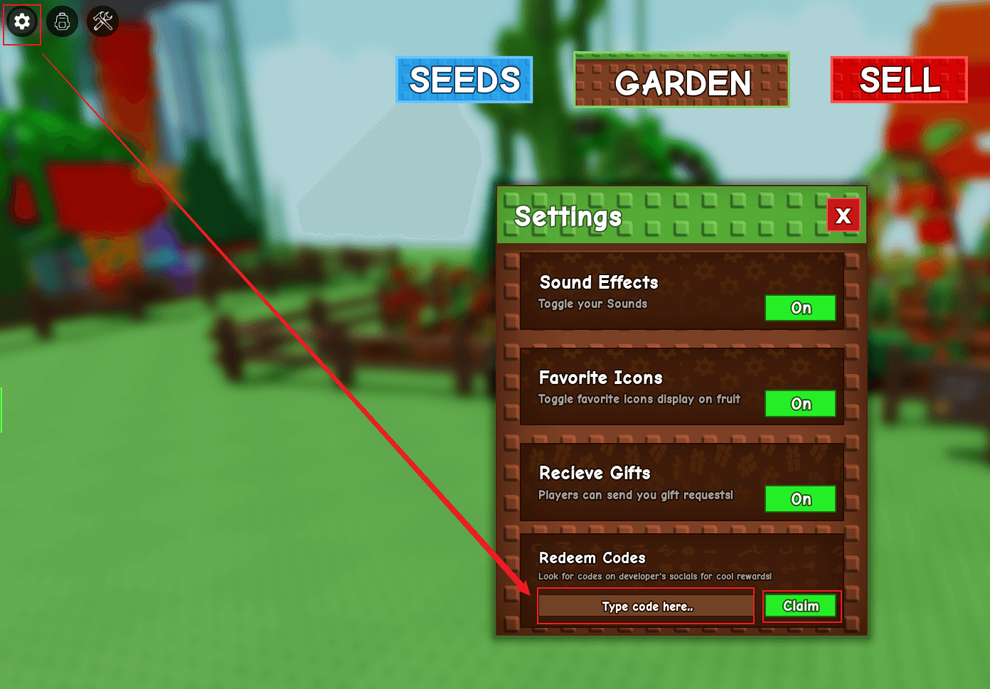 How to redeem Grow a Garden codes step by step guide